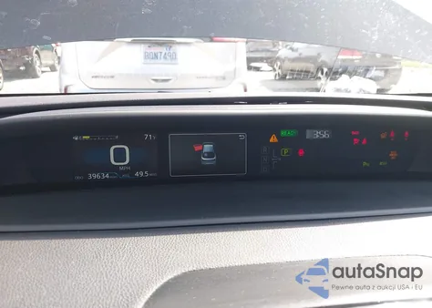 2021 Toyota Prius Xle z USA, uszkodzony, nr VIN JTDKAMFU8M3136565